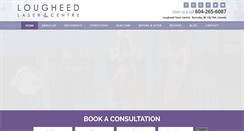 Desktop Screenshot of lougheedlaser.com